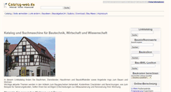 Desktop Screenshot of catalog-web.de